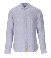 B-D BAGGIES BROOKLING BLUE WHITE STRIPED SHIRT