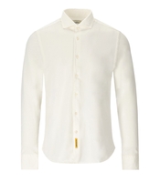 B-D BAGGIES MICHIGAN WHITE PIQUE SHIRT