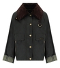BARBOUR CATTON WAX SAGE GREEN JACKET