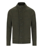 BARBOUR ESSENTIAL PATCH GREEN CARDIGAN