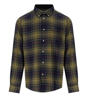 BARBOUR FORTROSE TARTAN GREEN BLUE SHIRT