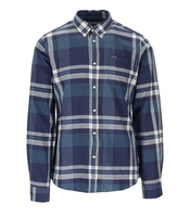 BARBOUR HUDSTON TARTAN BLAUES HEMD