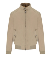 BARBOUR INTERNATIONAL RECTIFIER HARRINGTON MILITARY BROWN JACKET