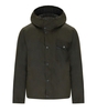 BARBOUR KEVLAR WAX OLIVE GREEN HOODED JACKET
