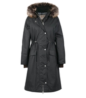 BARBOUR LORELIE WAX SALBEIGRÜN PARKA
