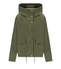 BARBOUR NITH SHOWERPROOF GREEN HOODED JACKET