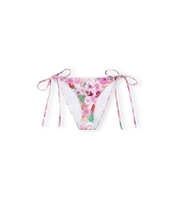 BIKINI SLIP A FIORI ROSA GANNI