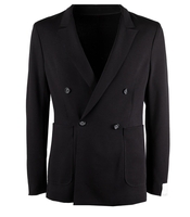 BLAZER DOPPIOPETTO NERO PAOLO PECORA