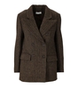 BLAZER DOPPIOPETTO SPIGATO MARRONE WEILI ZHENG