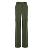 BLUGIRL MILITÄRGRÜNE JACQUARD CARGO HOSE
