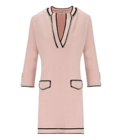 BLUGIRL ROSA STRICKKLEID MIT STRASSSTEINEN