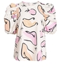 BLUSA BABE BIANCO LILLA ESSENTIEL ANTWERP