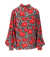 BLUSA CLIENT NERO ROSSO ESSENTIEL ANTWERP