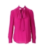 BLUSA CON FIOCCO FUCSIA TWINSET