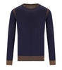 BOB HARD BLUE CREWNECK SWEATER