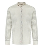 BOB KOREA WHITE GREEN STRIPED SHIRT