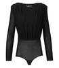 BODY DRAPEADO NEGRO ELISABETTA FRANCHI