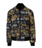 BOMBER LOGO COUTURE NERO ORO VERSACE JEANS COUTURE
