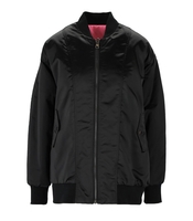 BOMBER OVERSIZE REVERSIBILE NERO ROSA WEILI ZHENG