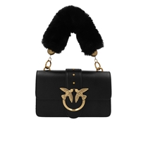 BORSA A MANO LOVE MINI ICON NERA PINKO