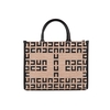 BORSA A MANO PICCOLA MONOGRAM TORTORA ELISABETTA FRANCHI