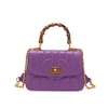 BORSA A MANO STITCH&SPUN LOLITA VIOLA LA CARRIE