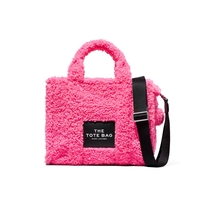 BORSA A MANO THE TEDDY MEDIUM TOTE ROSA MARC JACOBS