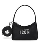 BORSA A SPALLA BE ICON NERA DSQUARED2