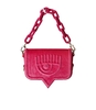 BORSA A SPALLA EYELIKE VELLUTO FUCSIA CHIARA FERRAGNI