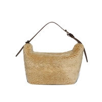 BORSA A SPALLA WOOD LOVER BEIGE DSQUARED2