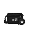 BORSA A TRACOLLA BE ICON NERA DSQUARED2