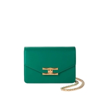 BORSA A TRACOLLA CON LOGO VERDE SMERALDO ELISABETTA FRANCHI