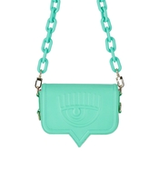 BORSA A TRACOLLA EYELIKE PICCOLA VERDE CHIARA FERRAGNI