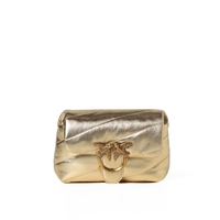 BORSA A TRACOLLA LOVE BABY PUFF ORO PINKO