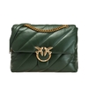 BORSA A TRACOLLA LOVE BIG PUFF MAXI QUILT VERDE SCURO PINKO