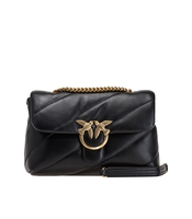 BORSA A TRACOLLA LOVE CLASSIC PUFF MAXI QUILT 8 NERA PINKO