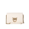 BORSA A TRACOLLA LOVE CLICK CLASSIC AVORIO PINKO