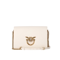 BORSA A TRACOLLA LOVE CLICK CLASSIC AVORIO PINKO