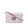 BORSA A TRACOLLA LOVE CLICK CLASSIC LILLA CHIARO PINKO