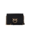 BORSA A TRACOLLA LOVE CLICK CLASSIC NERA PINKO