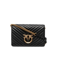 BORSA A TRACOLLA LOVE CLICK CLASSIC NERO PINKO