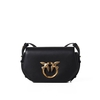 BORSA A TRACOLLA LOVE CLICK EXAGON MINI NERA PINKO