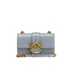 BORSA A TRACOLLA LOVE MINI ICON SIMPLY 15 CL GRIGIO PINKO