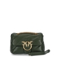 BORSA A TRACOLLA LOVE MINI PUFF MAXI QUILT 8 VERDE SCURO PINKO