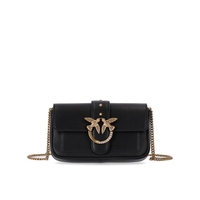 BORSA A TRACOLLA LOVE ONE POCKET JEWEL NERA PINKO