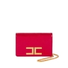 BORSA A TRACOLLA ROSSA EFFETTO LUCERTOLA ELISABETTA FRANCHI