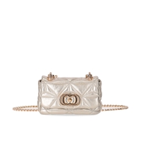 BORSA A TRACOLLA SHINY MINI PLATINO LA CARRIE