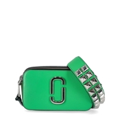 BORSA A TRACOLLA THE STUDDED SNAPSHOT VERDE MARC JACOBS