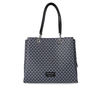 BORSA SHOPPING CHARM MONOGRAM BLU NAVY EMPORIO ARMANI