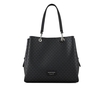 BORSA SHOPPING CHARM MONOGRAM NERA EMPORIO ARMANI